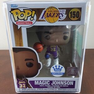 Funko Pop! Magic Johnson in Purple and Yellow 150